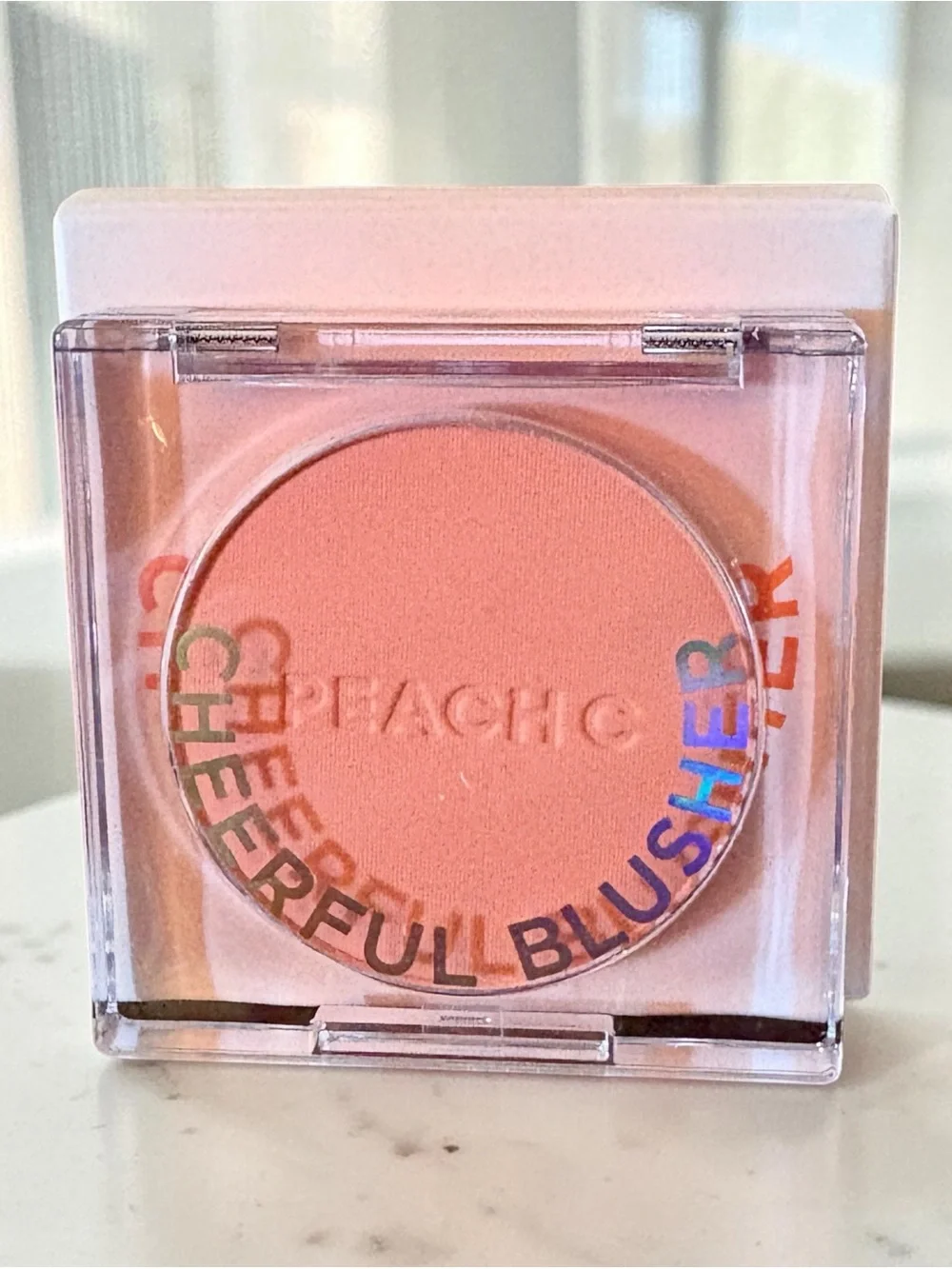 💎 PEACH C Cheerful Blusher 04 Carrotful Korean Beauty New In Box